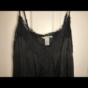 H&M Black Lace Camisole